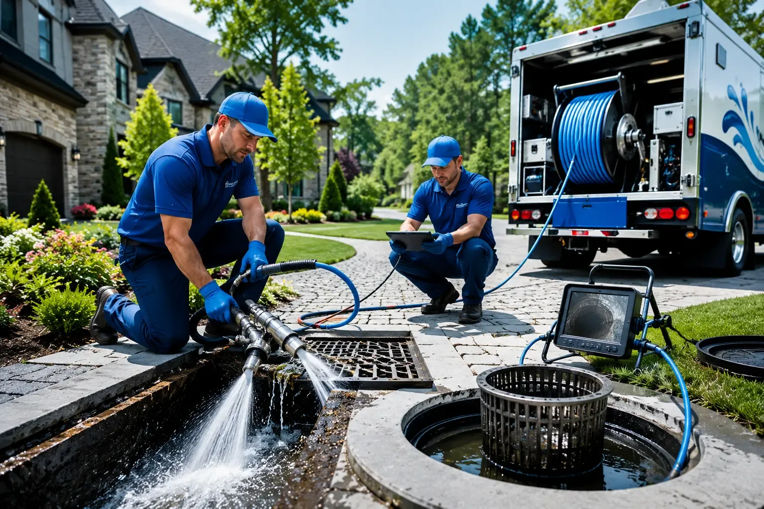 Local outdoor drain cleaning professionals in Hendley, NE